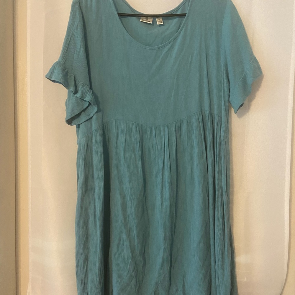 Teal dress